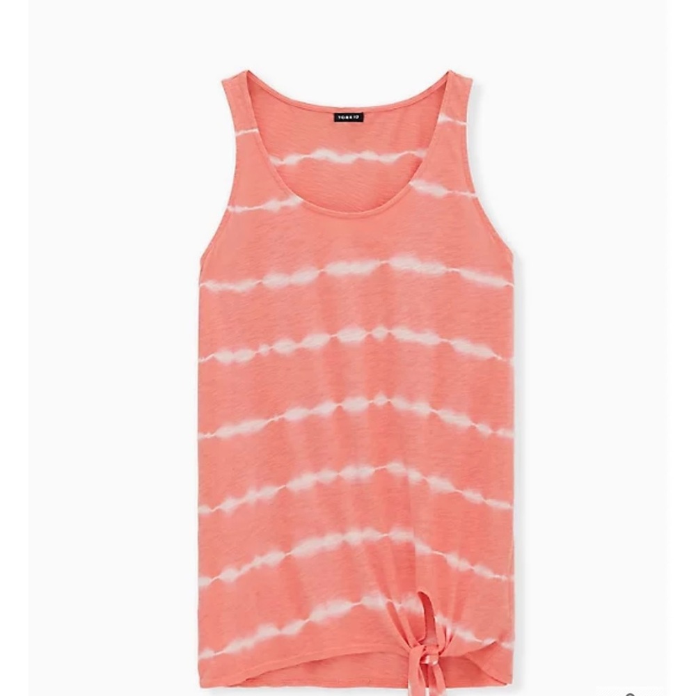 HERITAGE SLUB TIE-FRONT TANK
5x